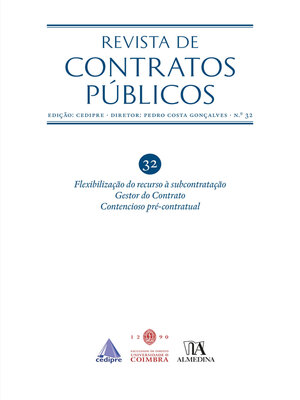 cover image of Revista de Contratos Públicos Nº 32
